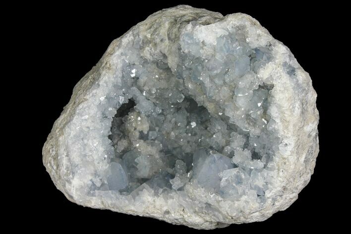 Celestine (Celestite) Geode ( Lbs) - Madagascar #136278